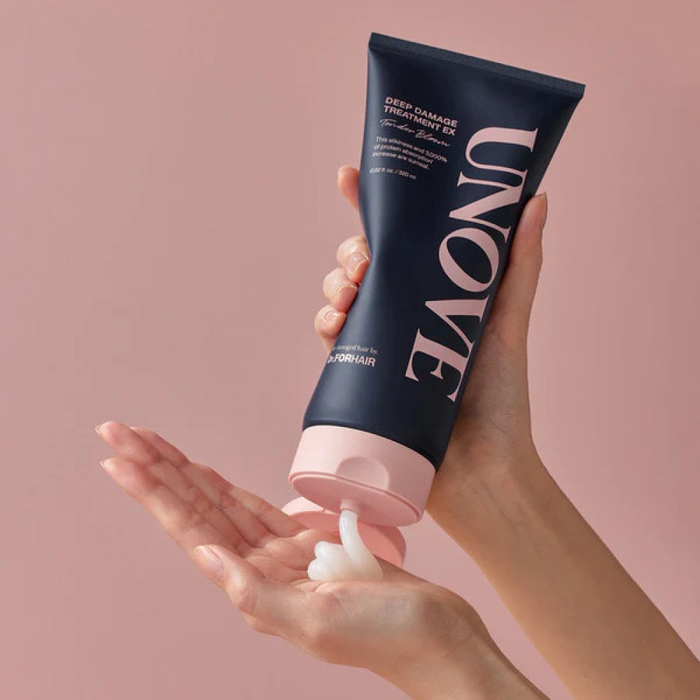 UNOVE DEEP DAMAGE TREATMENT EX 4本 UNOVE Deep Damage Treatment EX (Warm Petal) 320 ml